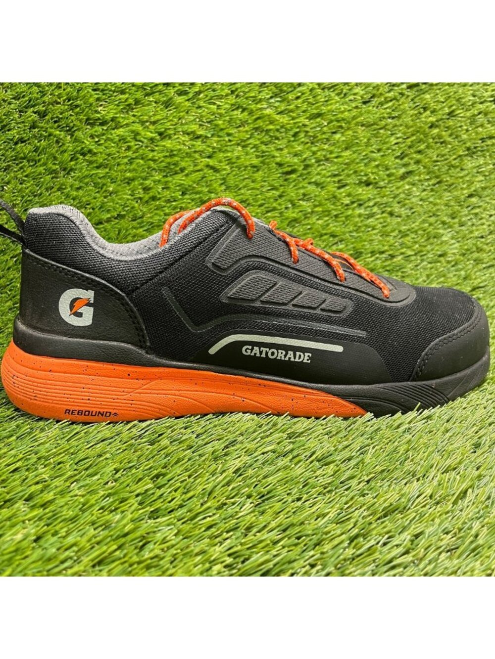Rocky Gatorade 3" Mens Size 11 Black Orange Composite Toe Safety Work Shoes